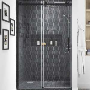 Kelsey Tempered Glass Shower Door