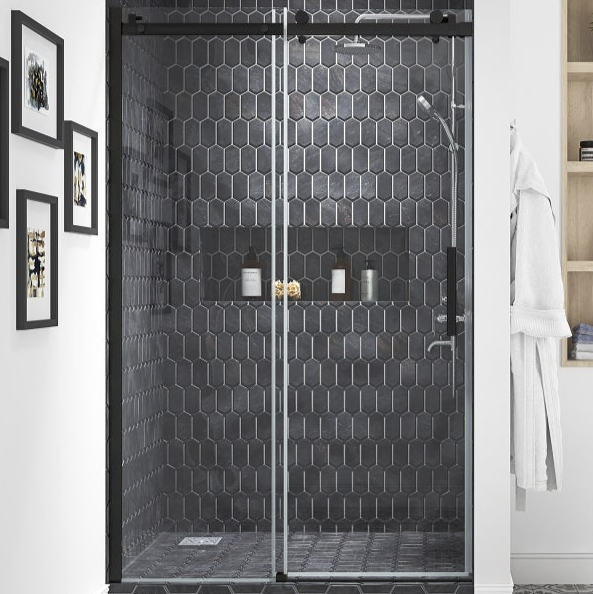 Kelsey Tempered Glass Shower Door