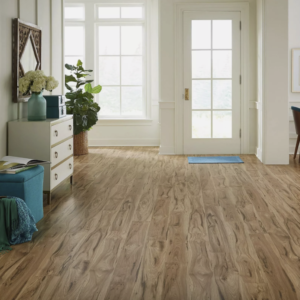 Millport Hickory Waterproof Laminate 12mm Thick Plank With 2mm Attached