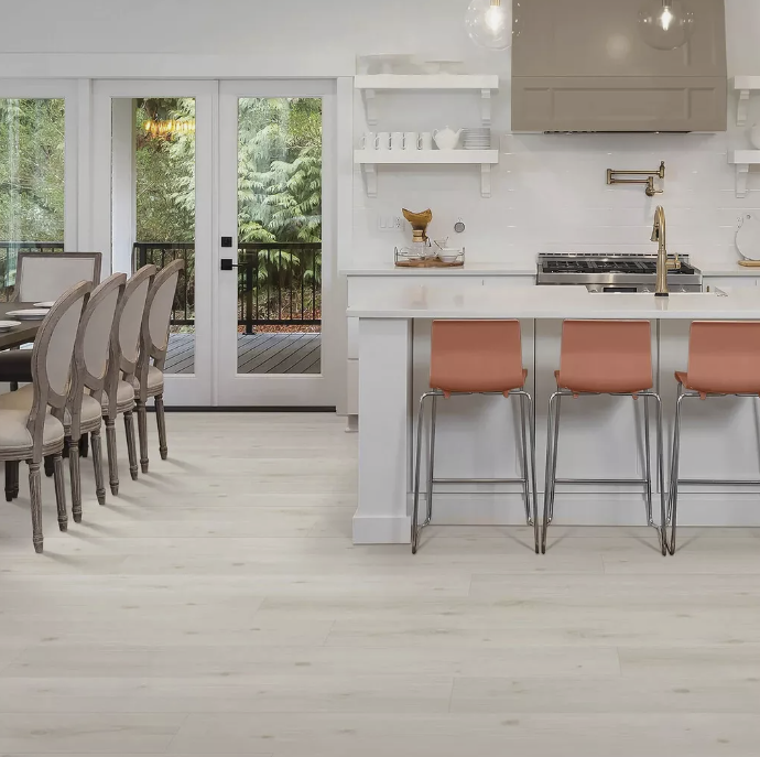 Frost Cedar Waterproof Laminate Flooring Featuring CleanProtect