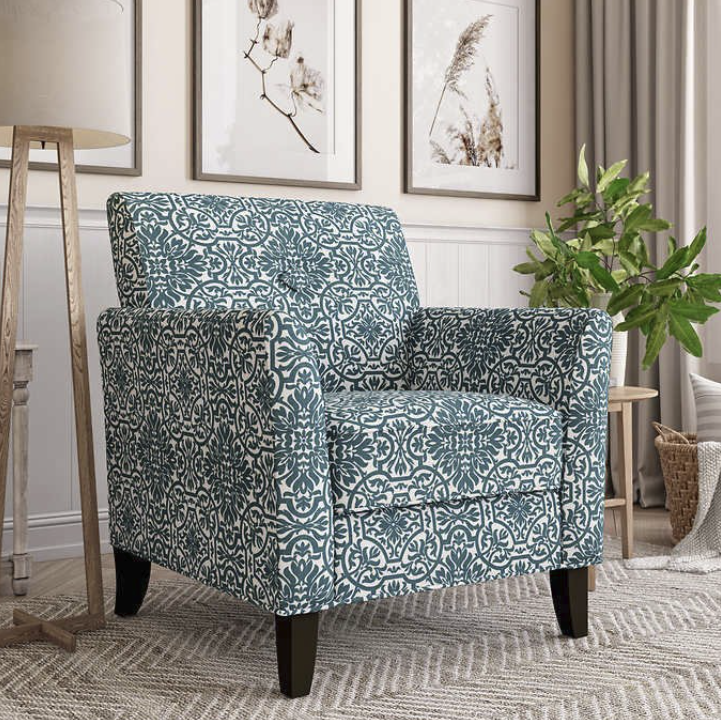 Laurens Accent Chair- Blue or brown