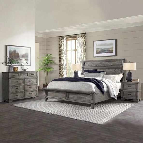 Silverwood Bedroom Collection | 4 piece- King