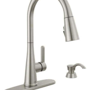 Auburn Pull Down Kitchen Faucet and Soap Dispenser