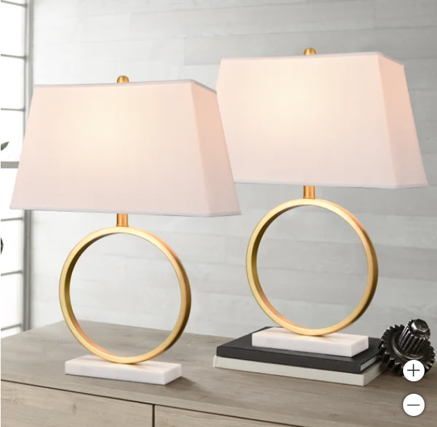 Mariah Halo Lamp Set 2-pack