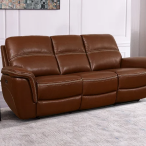 Oliver Leather Power Reclining Sofa with Power Headrests