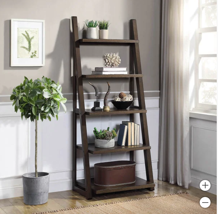 72" Ladder Bookcase