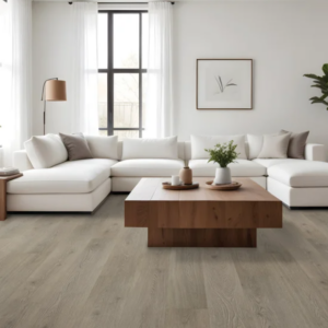 Shallow Mist Oak 7.5in Waterproof PVC-Free Resilient 10MM Plank Flooring