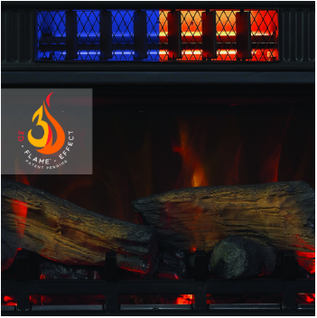 Kerrigan TV Console with ClassicFlame CoolGlow 2-in-1 Electric