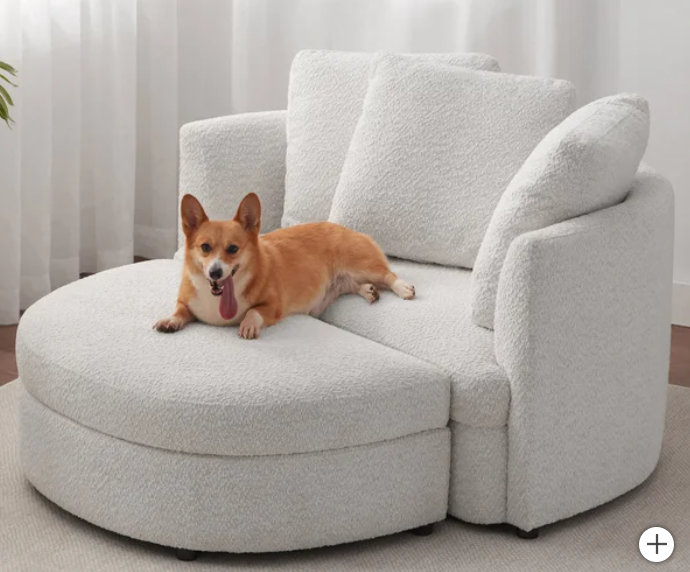 Holley Oversized Fabric Chair