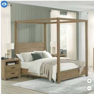 Oaklynn Canopy Bed - King