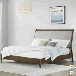 queen size bed frame upholstered