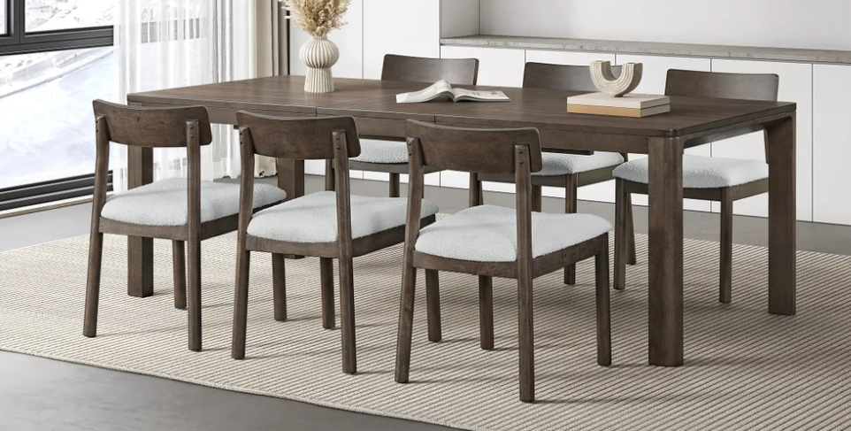 Utility 7-Piece Dining Table Set