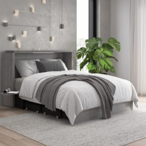 Borealis Murphy Bed Cabinet with Full Size Mattress