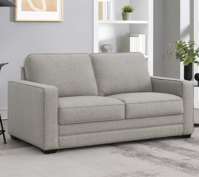 Rosie Fabric Full Size Sleeper Sofa with Memory Foam Mattress