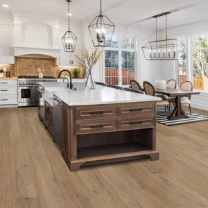 Bentley Oak Rigid 6MM Thick x 8.9in x 46.5in 22 mil Waterproof Luxury Vinyl Plank Flooring (14.35 sq ft/ctn)