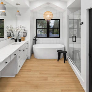 Bloomington Oak 6MM Thick 9.4in X 47.8in 22 MIL Waterproof Luxury Vinyl Plank Flooring (15.65 sq ft/ctn)