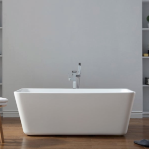 Vega 63" Freestanding Bathtub with Center Drain