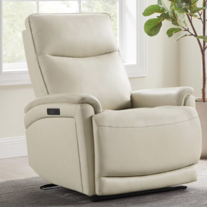 Sanders Leather Power Recliner with Power Headrest